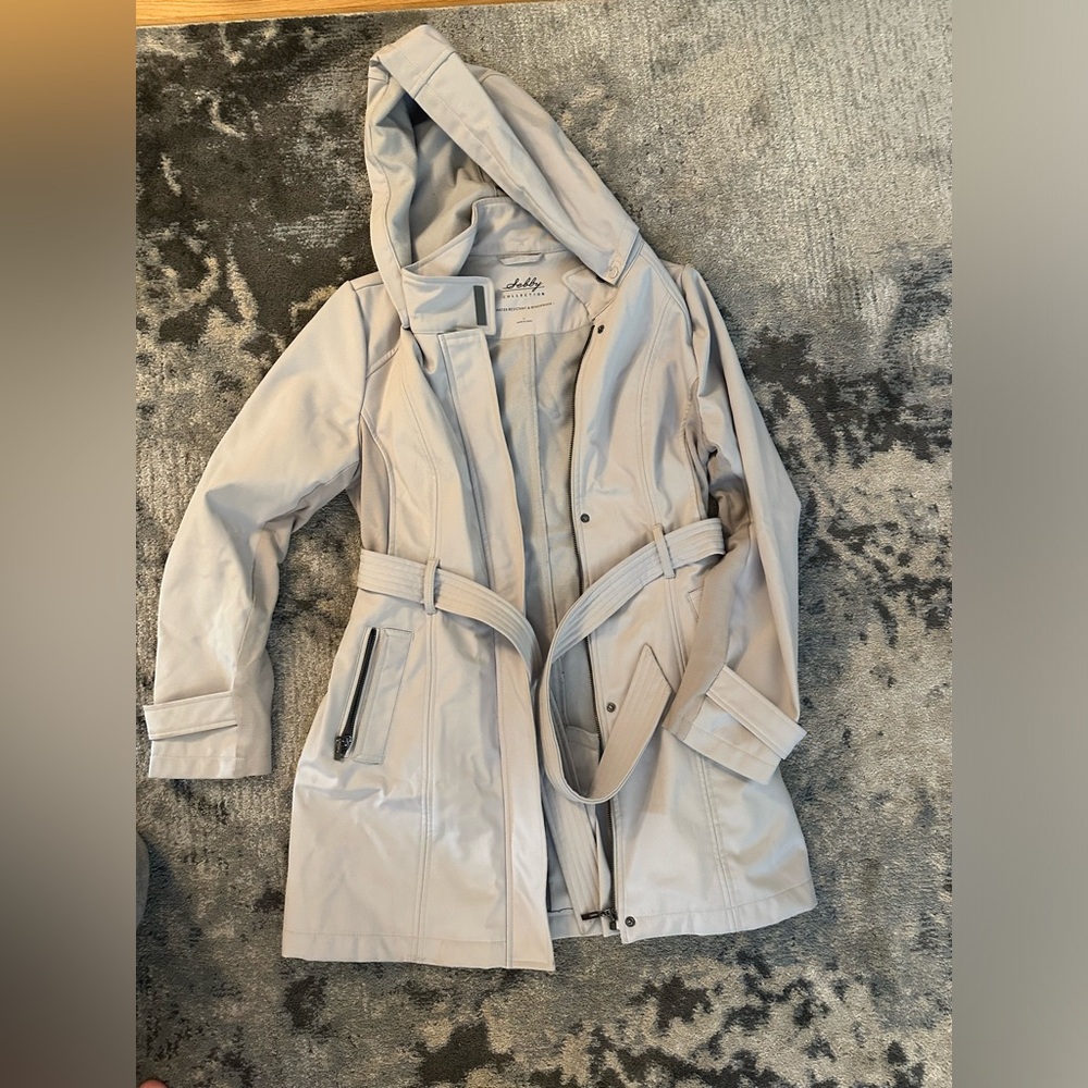 Sebby Wind and Rain Trench Coat - Beige large